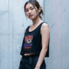 velvet dream crop tank retro graphic collective