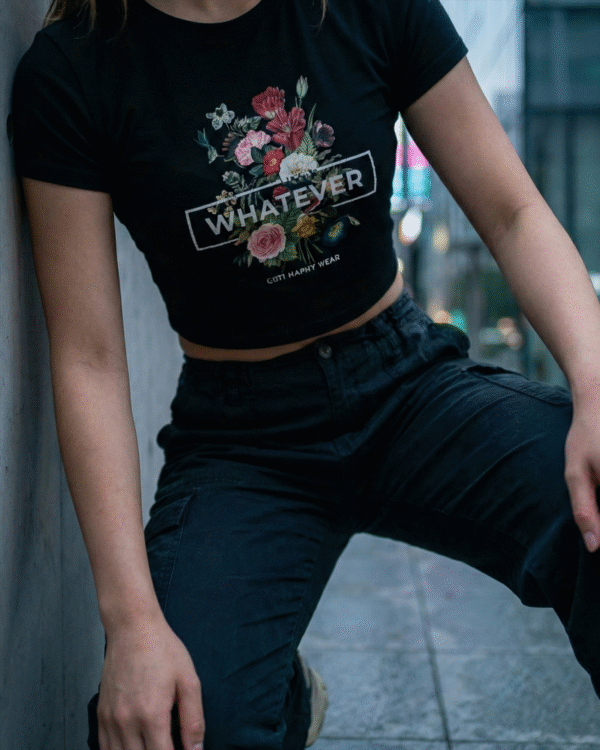 wildflowers statement crop top