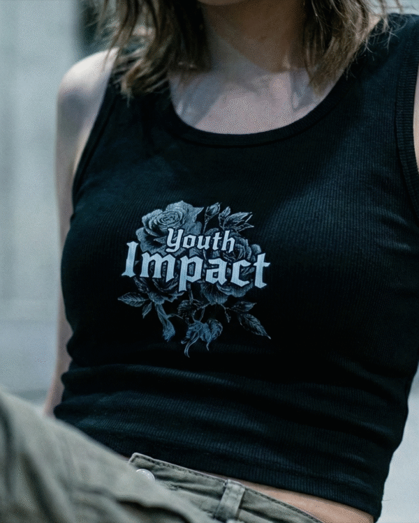 youth impact floral crop tank