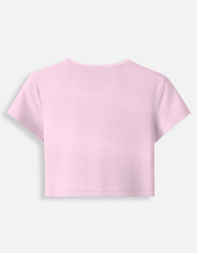 yakuza white baby pink & lavender baby tee