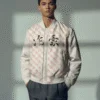 Wabisabi Sakura Kanji | Bomber Jacket in Multicolor