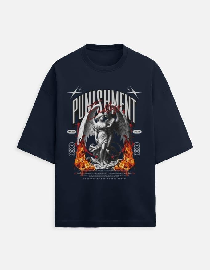 Eternal Punishment | Oversized Tee in Black