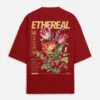 Ethereal Garden | Oversized Tee in Multicolor