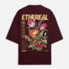 Ethereal Garden | Oversized Tee in Multicolor