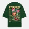 Ethereal Garden | Oversized Tee in Multicolor