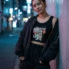 Eyes On Me Boys Crop Tank | Crop Top in Multicolor